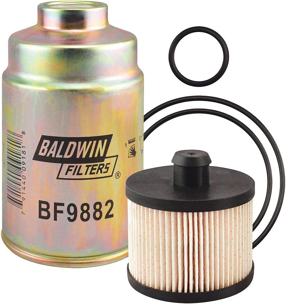Baldwin BF9918 KIT Automotive Fuel Filter (Spin-On 4-13/32 in.L)