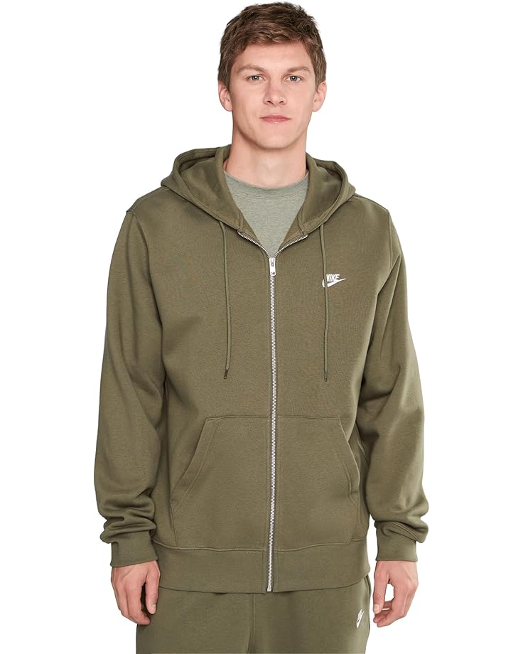 Nike Club Full-Zip Fleece Hoodie - Main View