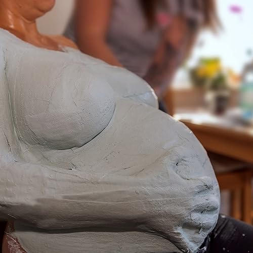 Miniatura 5 de Paquete de 6 vendas de gasa de yeso para manualidades de pasatiempos, cada rollo de rollos de tela de yeso de 6 x 180 pulgadas a granel, vendaje de