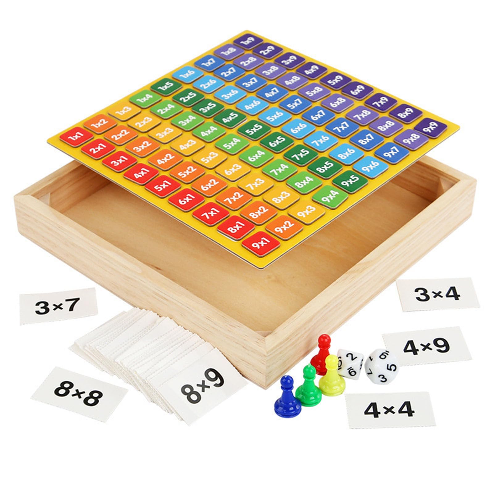 Magnetisches Holz-Hunderttafel-Maths-Spiel