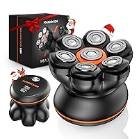 MAXGROOM 7D Rasoio Testa Calva Zero Assoluto, Rasoio Elettrico Capelli Uomo Rasa Capelli 0 mm
