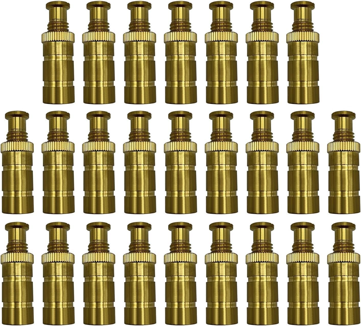 Poolzilla Pool Safety Cover Brass Anchors for Concrete and Pavers - 25 Pack Universal Fit