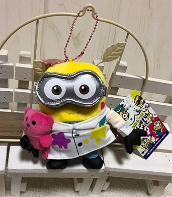 Amazon Usj ミニオン ぬいぐるみ バッジ ボブ ティム カラフル パニック イースター ピンク ぬいば アニメ 萌えグッズ 通販