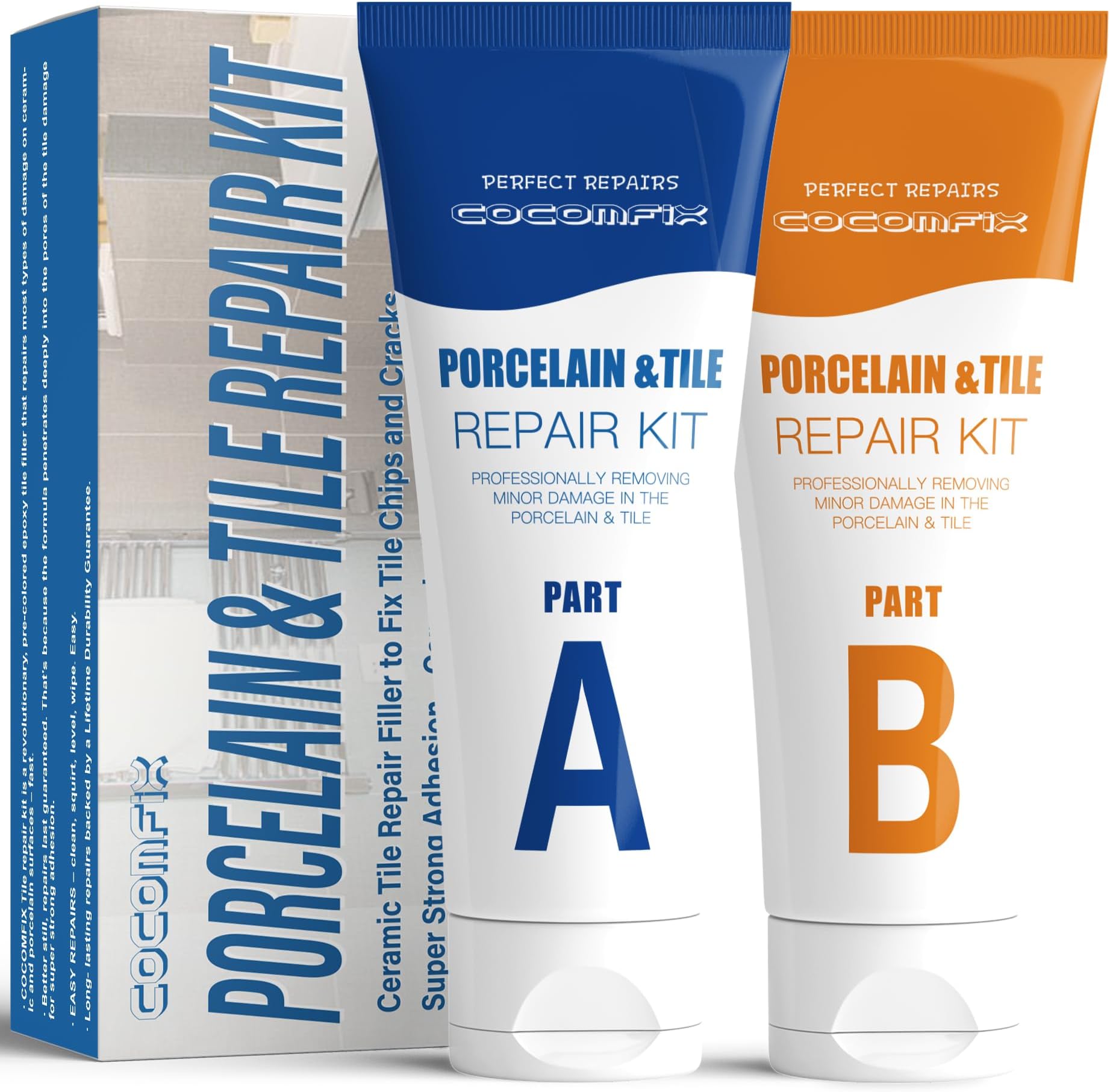 タイル修理キット(アイボリーホワイト)