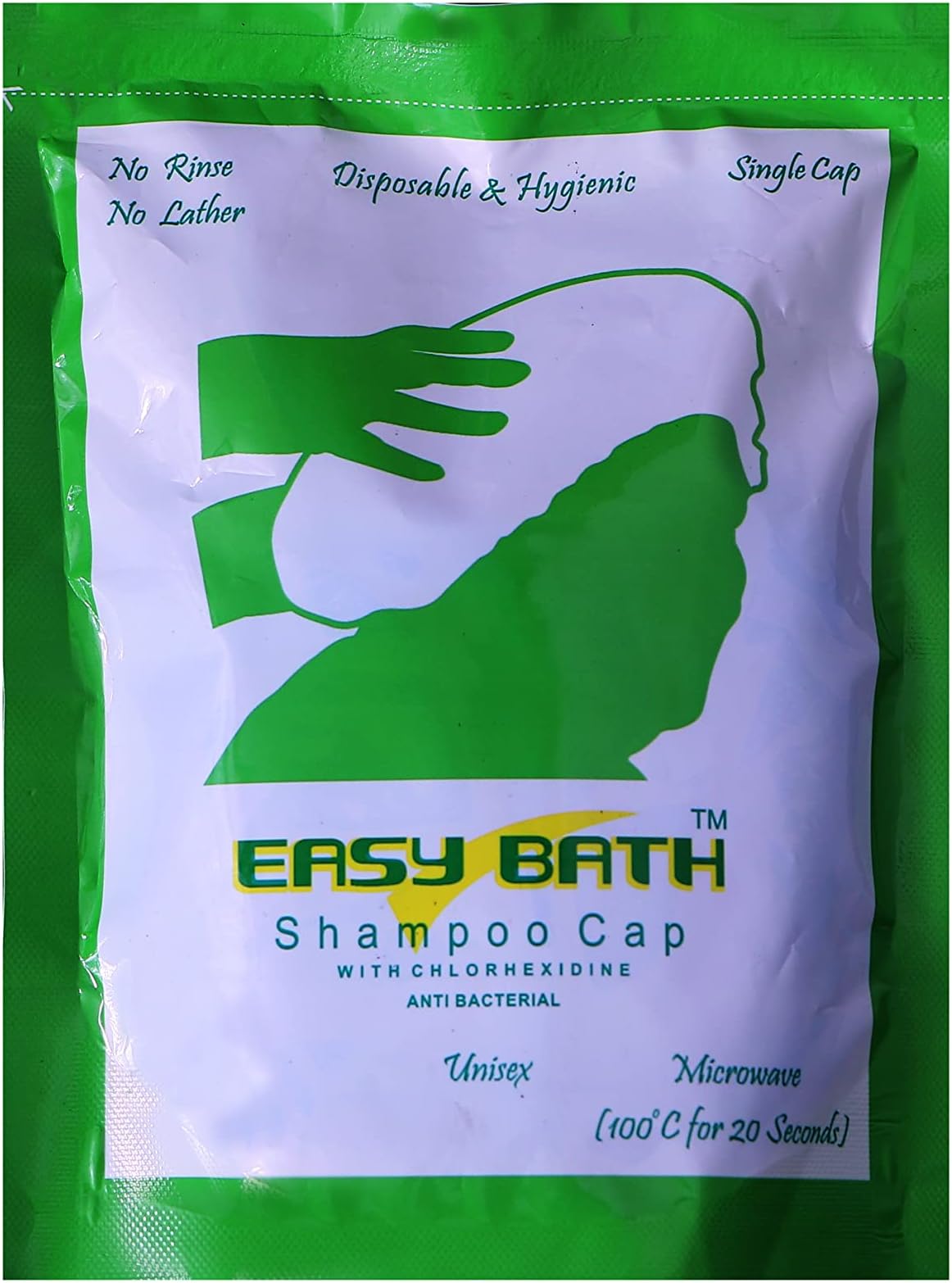 Shampoo Cap Shampoo and Condition Hair .SINGLE STEP Pack of 1