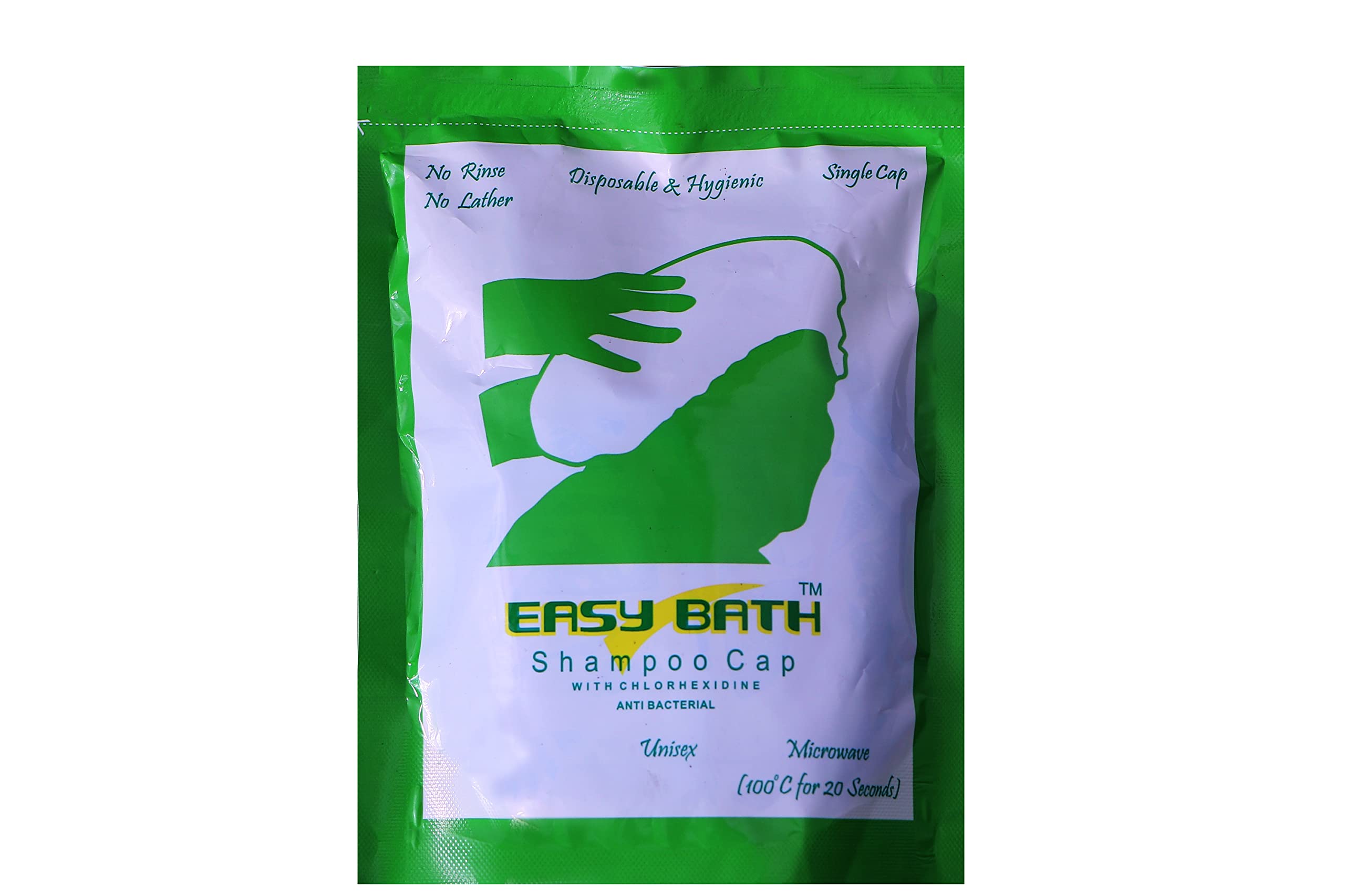 Shampoo Cap Shampoo and Condition Hair .SINGLE STEP Pack of 1