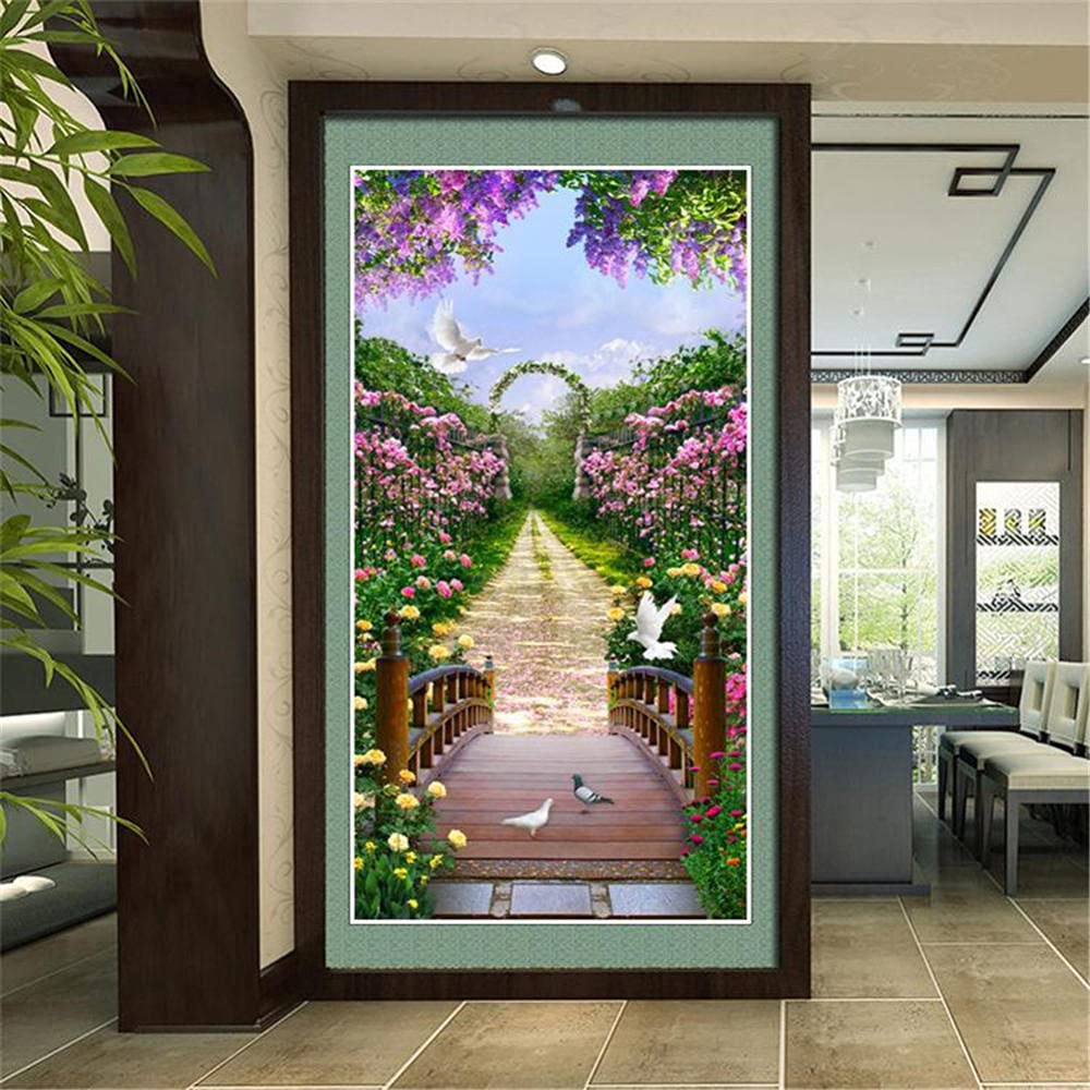 Diamond Painting Jardin Secret Grand Format pour Salon et Chambre 5D DIY