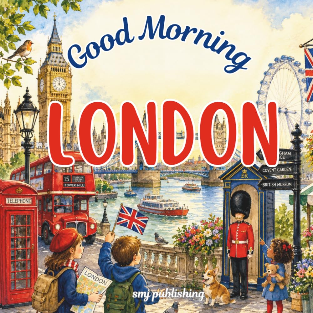 Good Morning London: A children's book to learn about England and it's most popular city (Good Morning Cities)