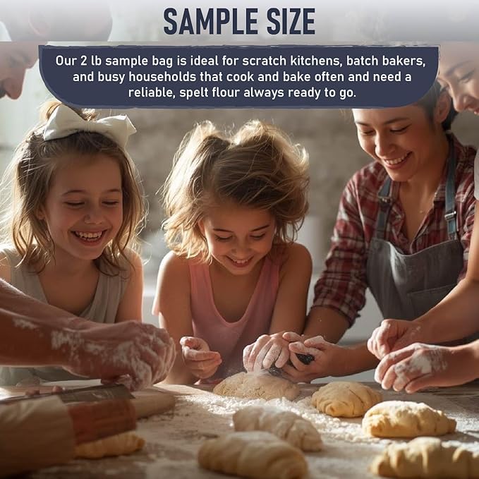 Harina de Espelta Orgánica Great River Milling - 2 lb miniatura 5