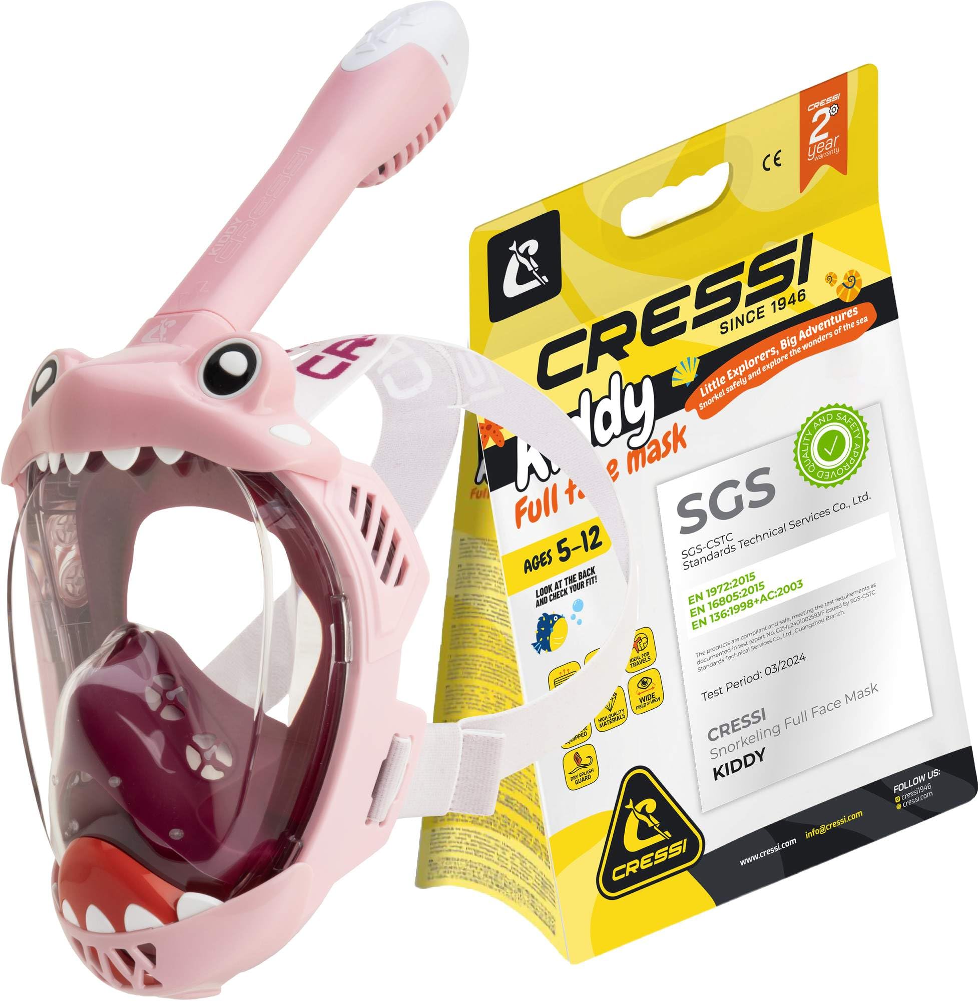 CRESSI Kiddy Kids Full Face Mask