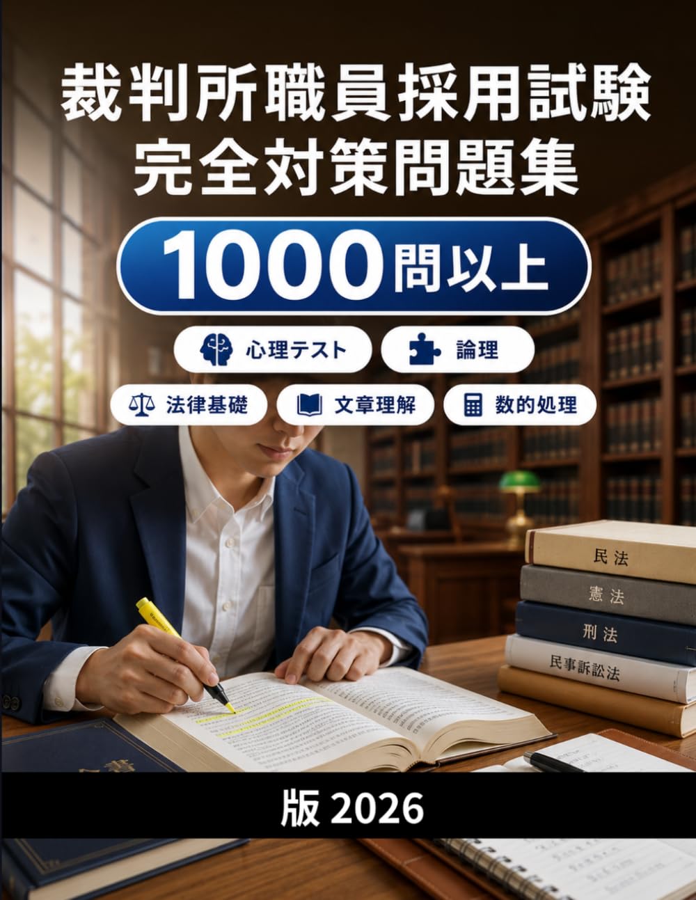 裁判所職員採用試験 完全対策問題集: 法律基礎・文章理解・数的処理・記述問題・面接対策と実践演習