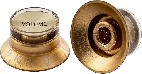 Vista 36 de Musiclily Perillas reflectoras de guitarra de tamaño métrico profesional, campana de 2 volúmenes y 2 tonos para Epiphone Les Paul SG guitarra Negro