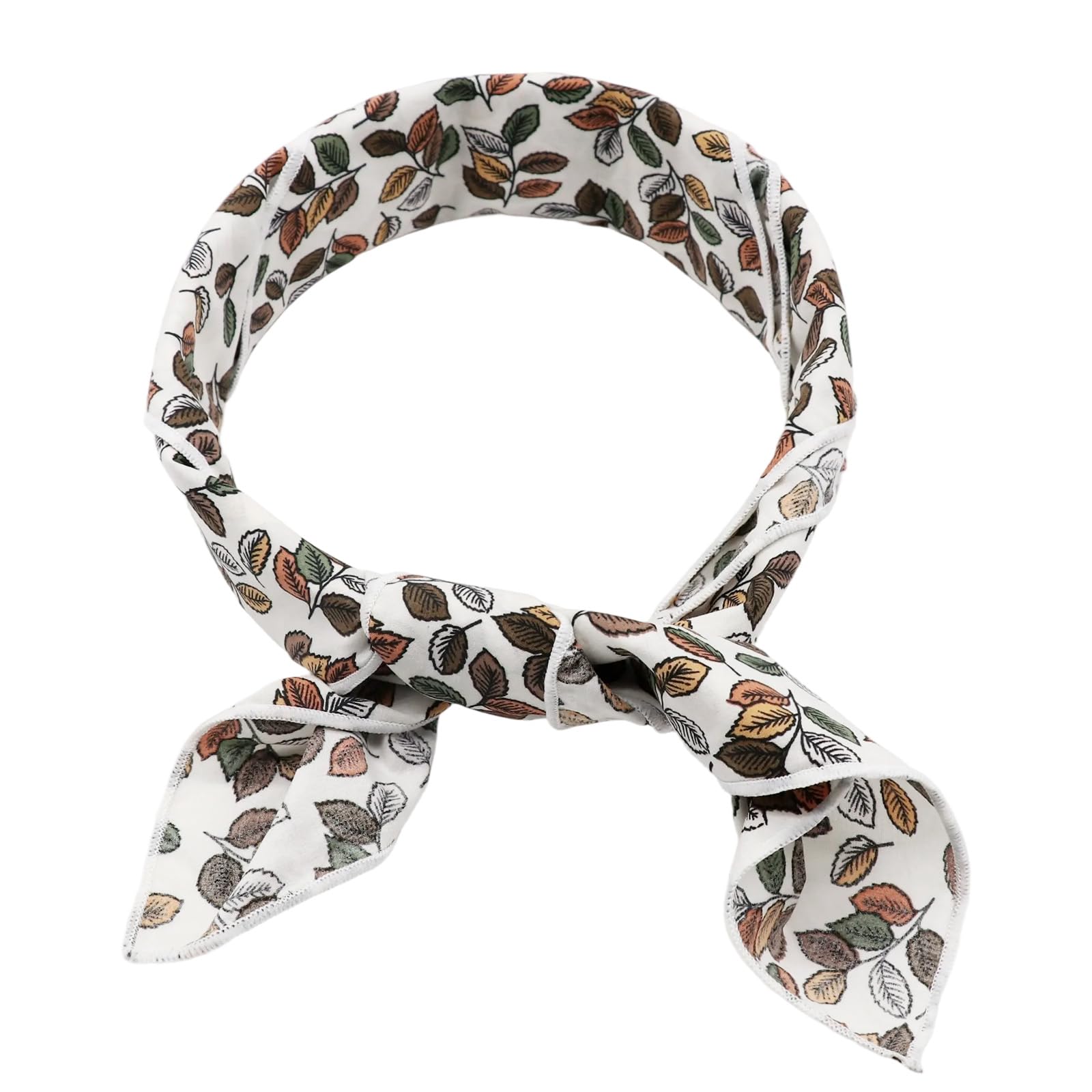 Pañuelos de algodón para hombres y mujeres, pañuelo para la cabeza, pañuelo con estampado de flores, para mujer, accesorio diario, fiesta, oficina