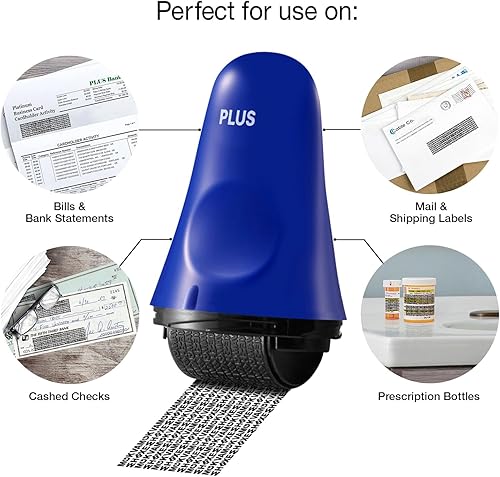 Miniatura 3 de ID Defender Rodillo de sello grande prémium (azul, grande 1 paquete)