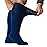 Viasox EasyStretch Diabetic Socks for Men & Women, Non Binding Top, Seamless Toe, Loose Fit (Navy Blue, Large)