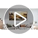 KELIYUAN Large Canvas Wall Art For Living Room Wall Decor For Bedroom Pastoral Landscape Painting Farmhouse Painting Office Restaurant Wall Pictures Artwork Ready To Hang Wood Framed 24"X48"