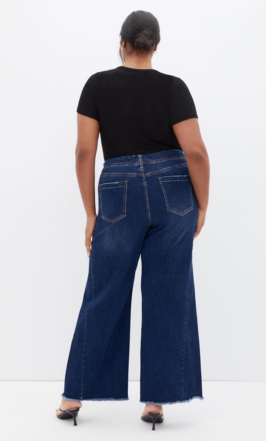 City Chic Women's Plus Size Jeans - Aliya Wide Leg - Image 3