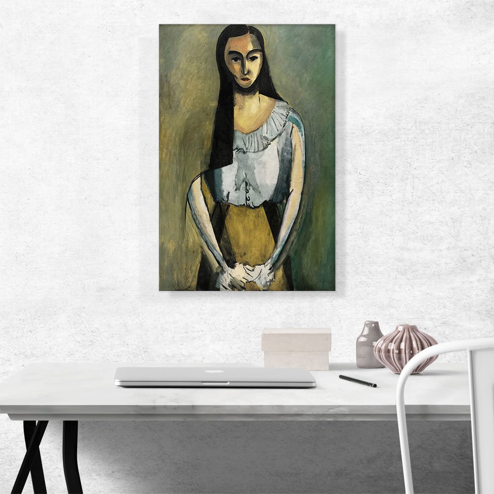 Amazon.com: ARTCANVAS The Italian Woman 1916 Canvas Art Print