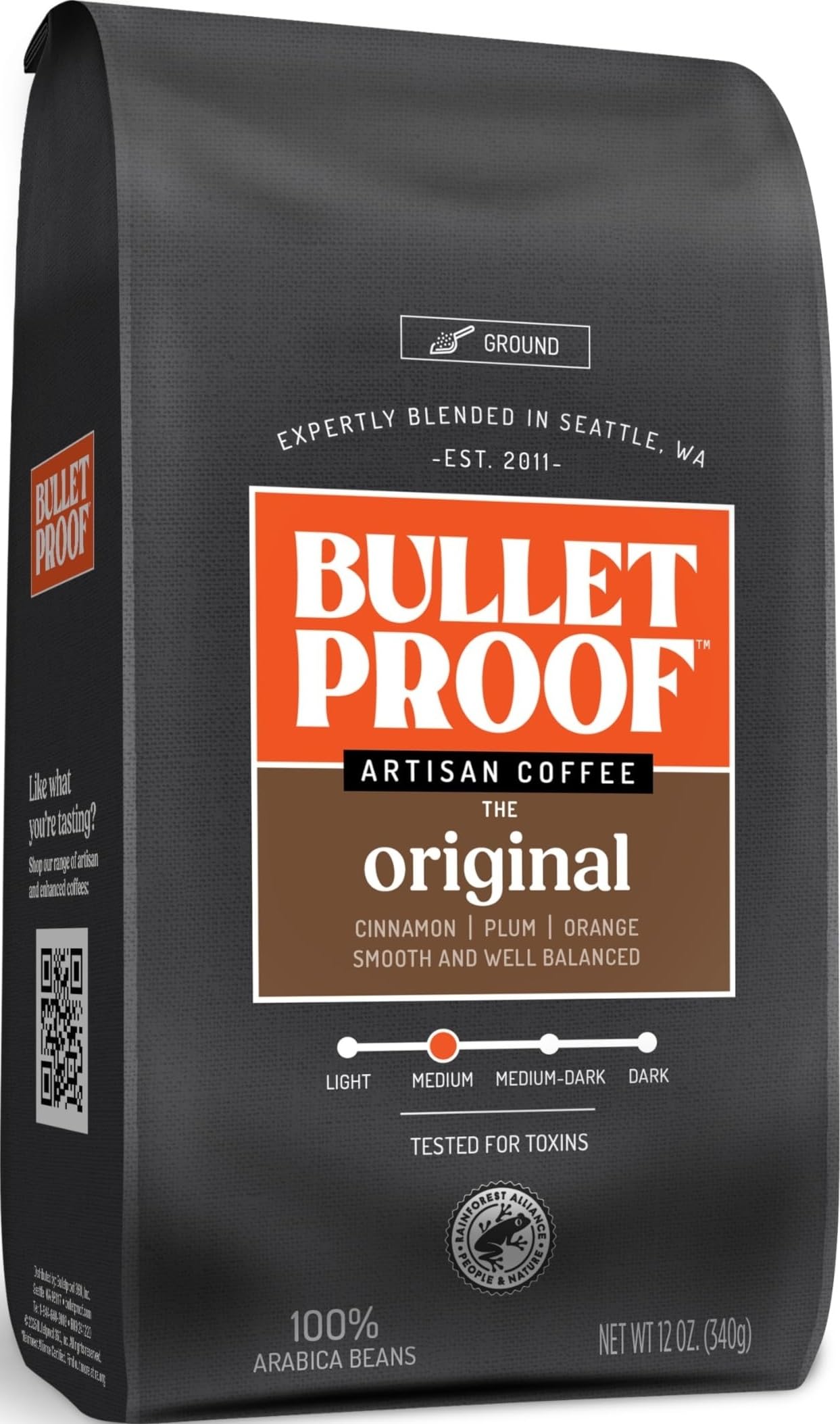 Bulletproof Upgraded 12 oz Regular Ground Coffee