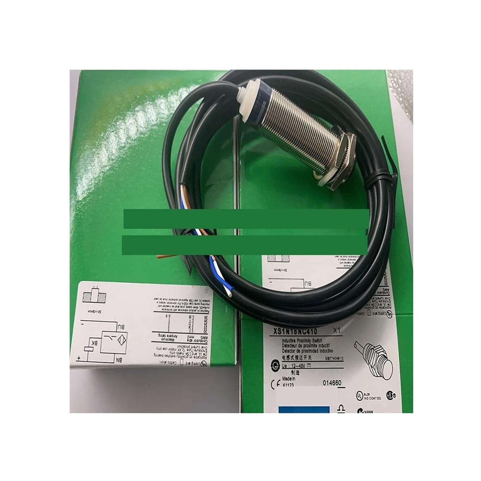 Capteur XS1N18FA349 commutateur de proximité pour automatisme M18