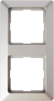 Kopp Milano 2-Way Cover Frame Steel
