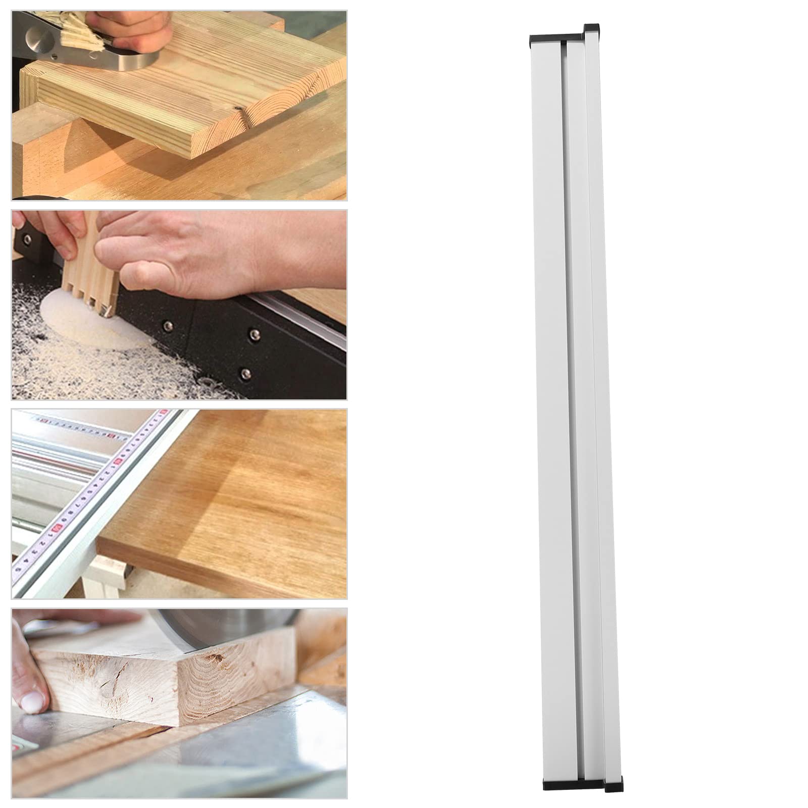Guida a T per scanalatura a T, 800 mm, 75, tipo, in alluminio, per sega da tavolo, router da tavolo, lavorazione del legno
