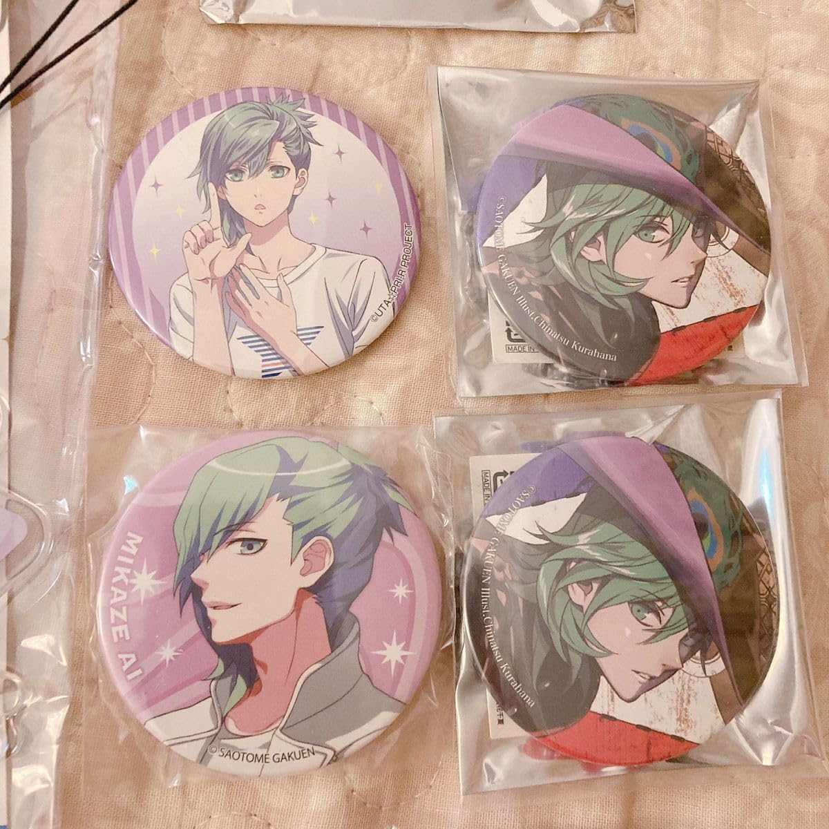 美風藍 SMS缶バッジ 15点 うたプリ ASSMU 美風藍 缶バッジ - メルカリ