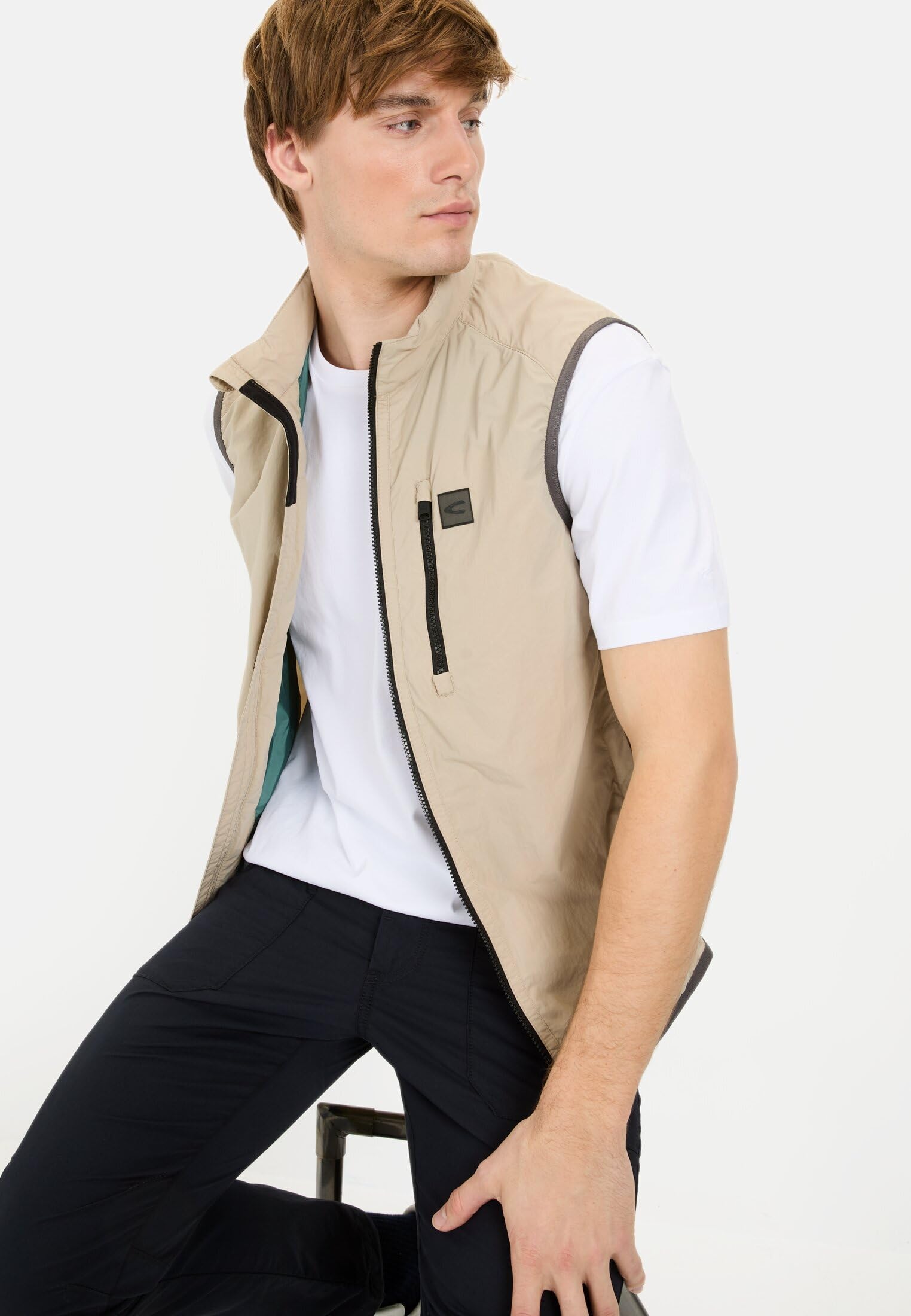 camel active Kamizelka Mężczyźni 460040-5n45
