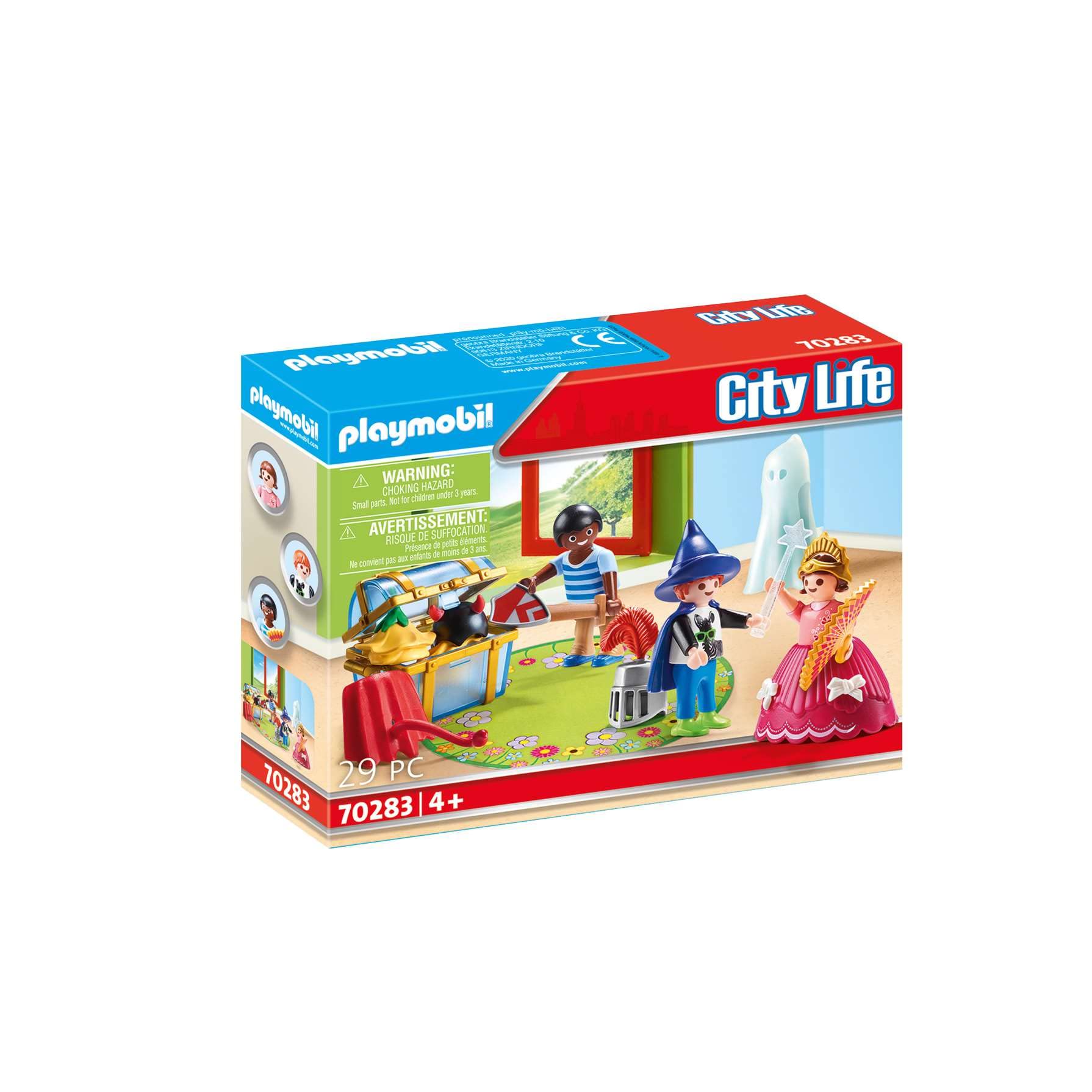 70283 City Life Kinderen Met Verkleedkoffer,Multi kleuren