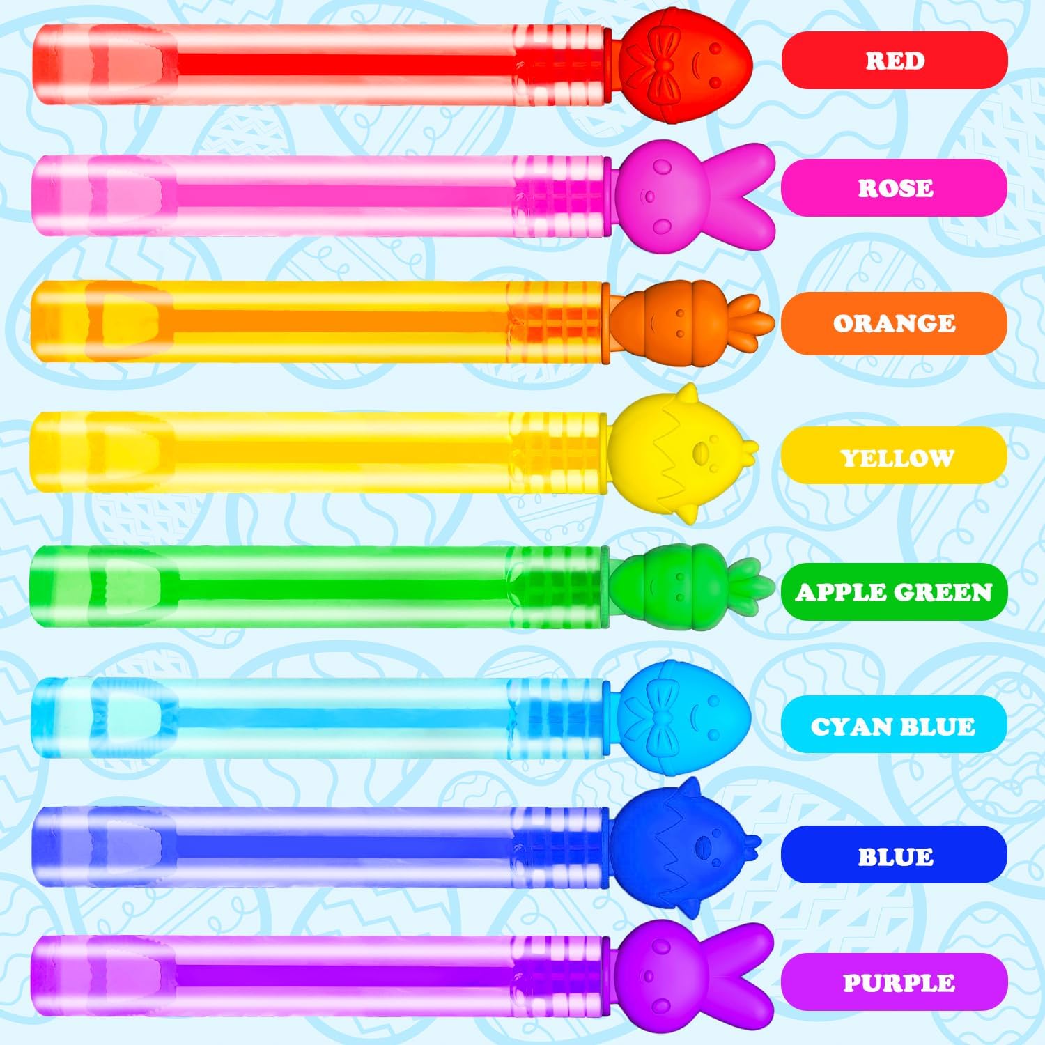 Bulk Easter Mini Bubbles Wands for Kids,200 Pack Easter Party Favors Toys for Toddlers,Non Candy Easter Basket Goodie Gift Bag Stuffers,Pinata Fillers Classroom Games Activities Prizes for Boys Girls