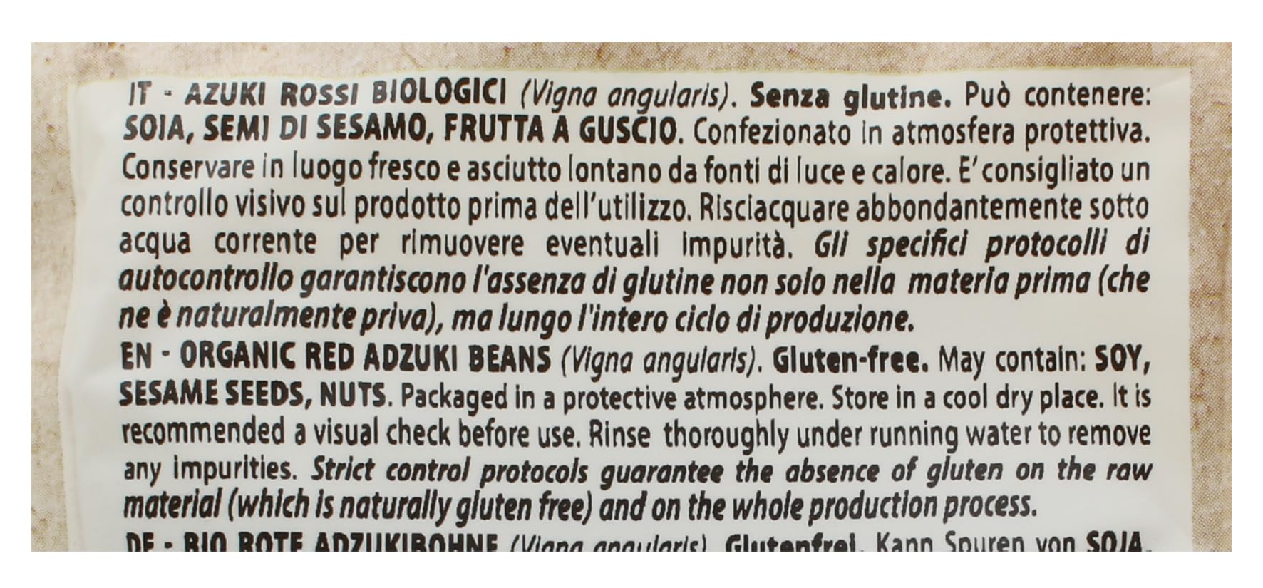 Probios Fagioli Azuki Rossi Biologici - Fonte di Fibre e Ricchi di Proteine ​​- Fagioli Azuki Rossi Naturali e Senza Glutine - 6 Confezioni da 400g