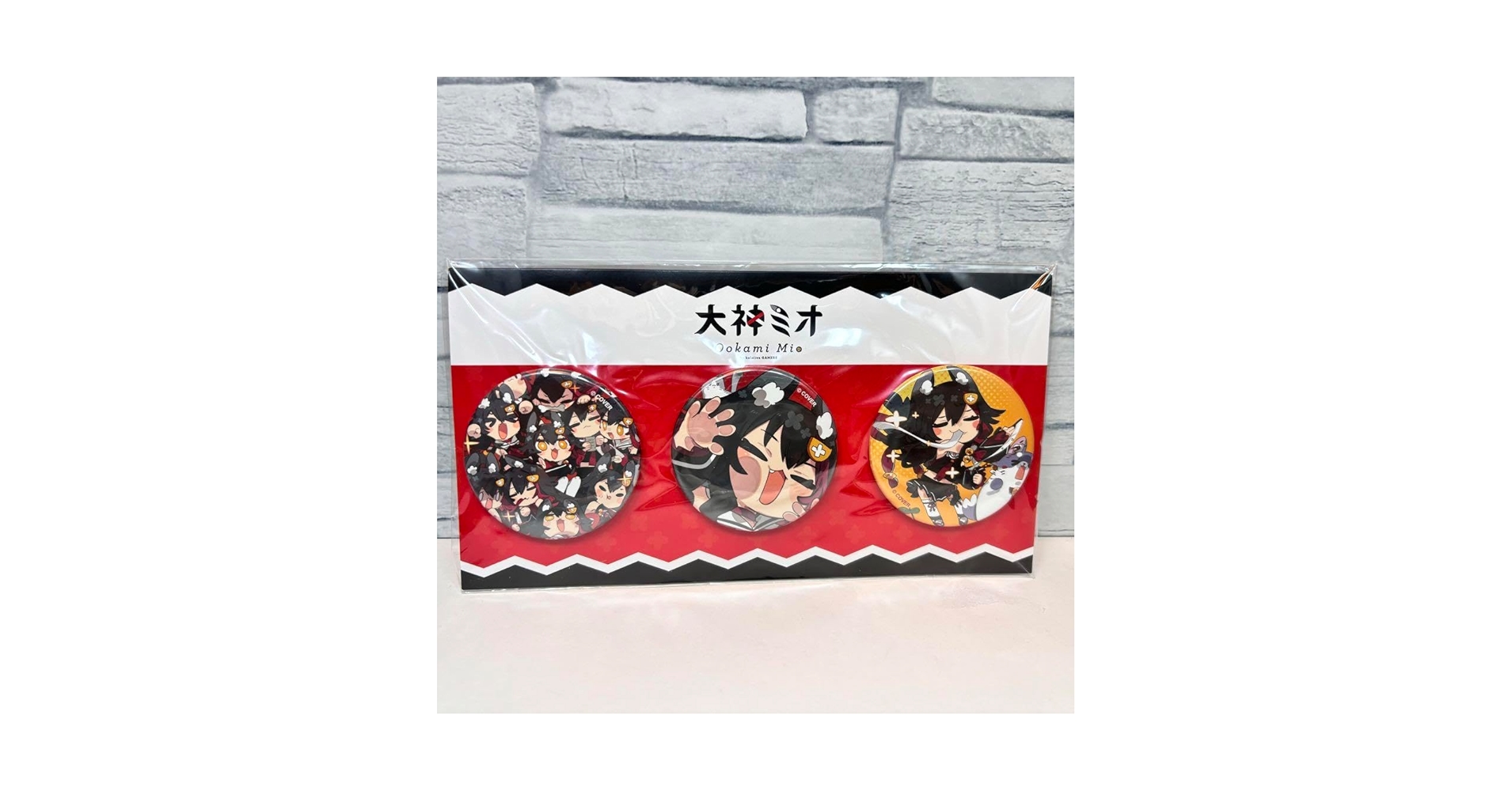 Amazon.co.jp: ホロ ライブ 大神ミオ 缶バッジ 誕生日記念 2022