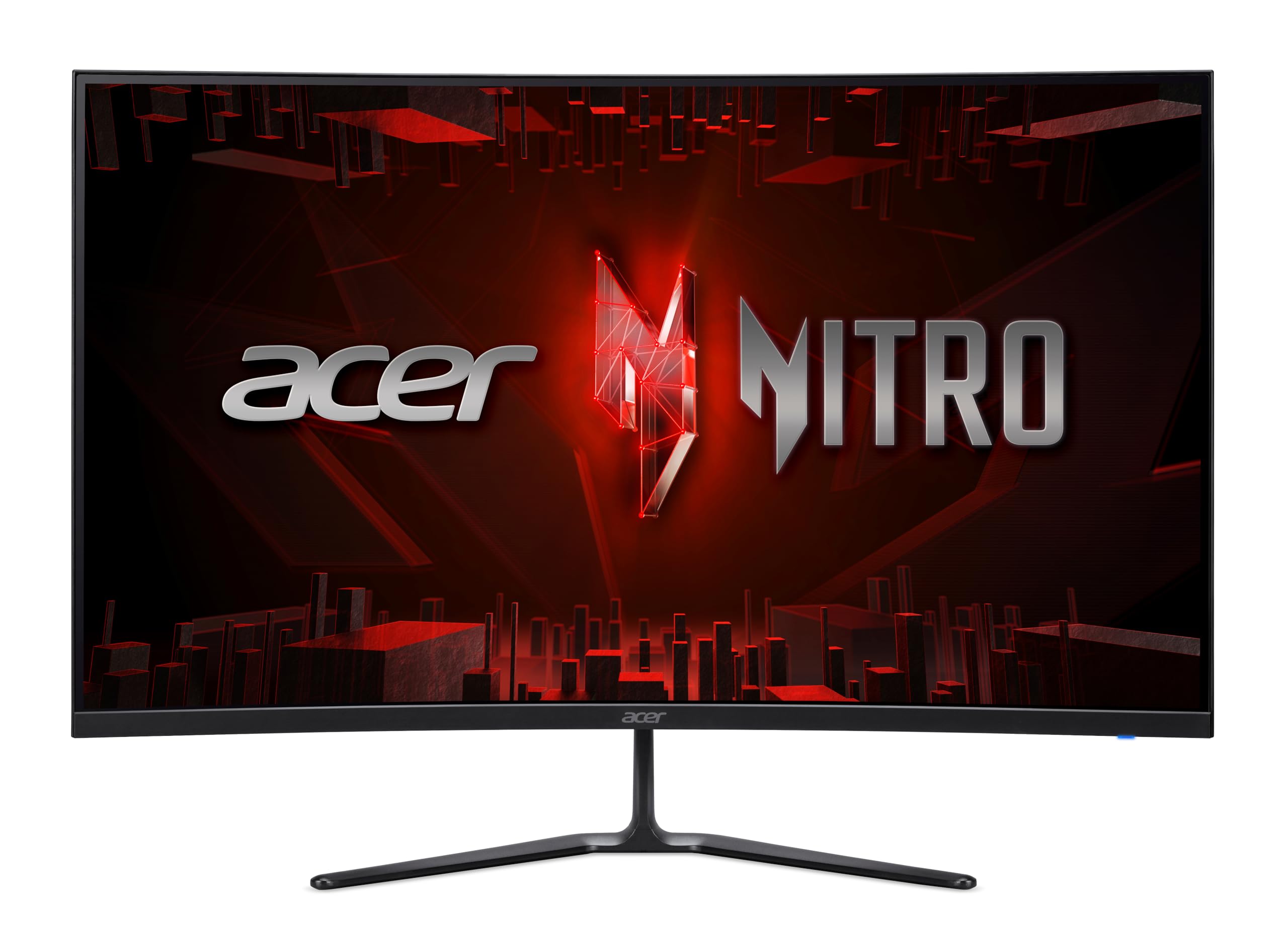 Acer Nitro ED320QRS3biipfx, Écran PC Gaming incurvé 31.5" FullHD VA, 180Hz (1920x1080, 16:9, AMD FreeSync Premium, 1ms (VRB), 250Nits, 2xHDMI 2.0/1xDP 1.4) Moniteur PC, Couleur Noir