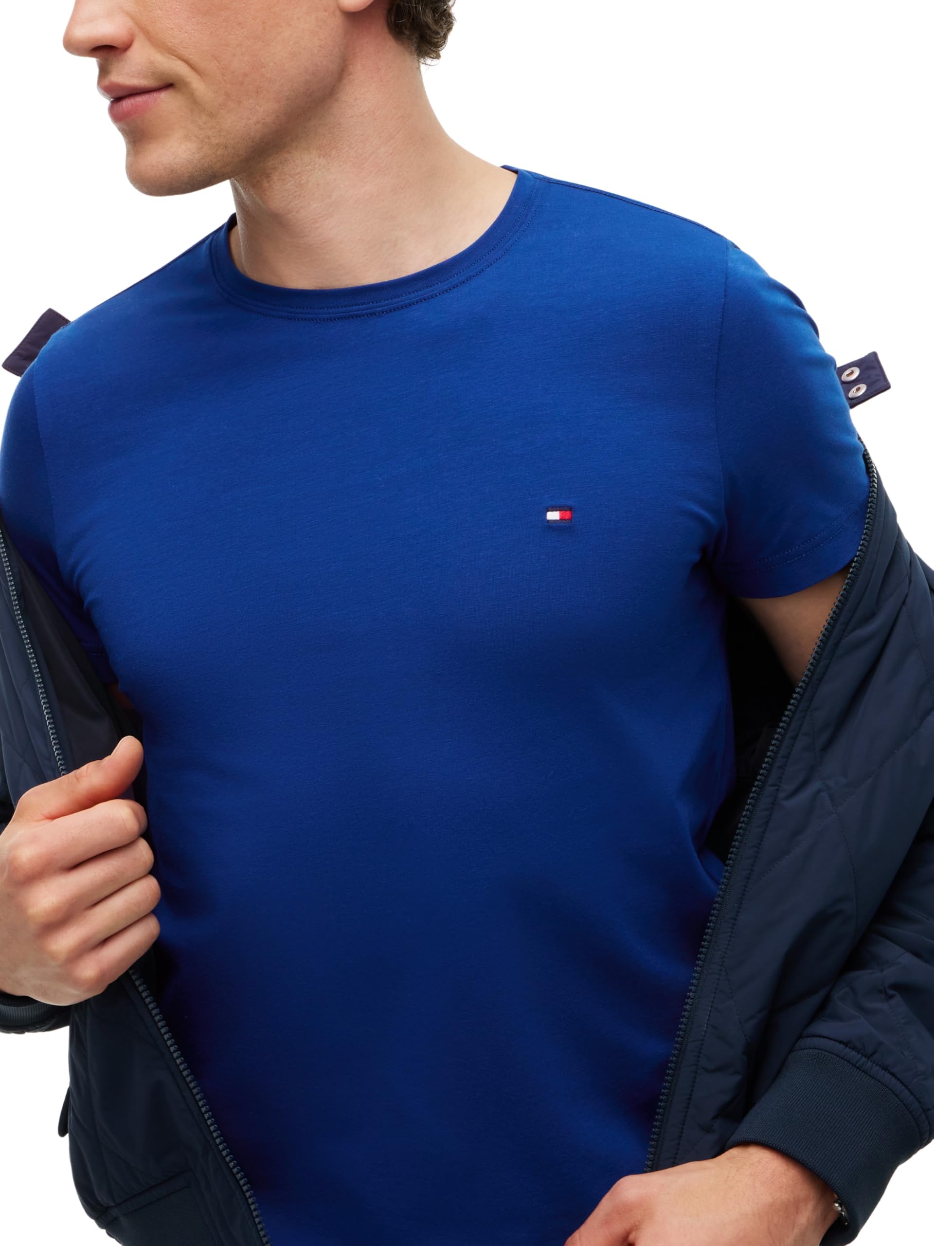 Tommy Hilfiger Herren T-Shirt Kurzarm Rundhalsausschnitt