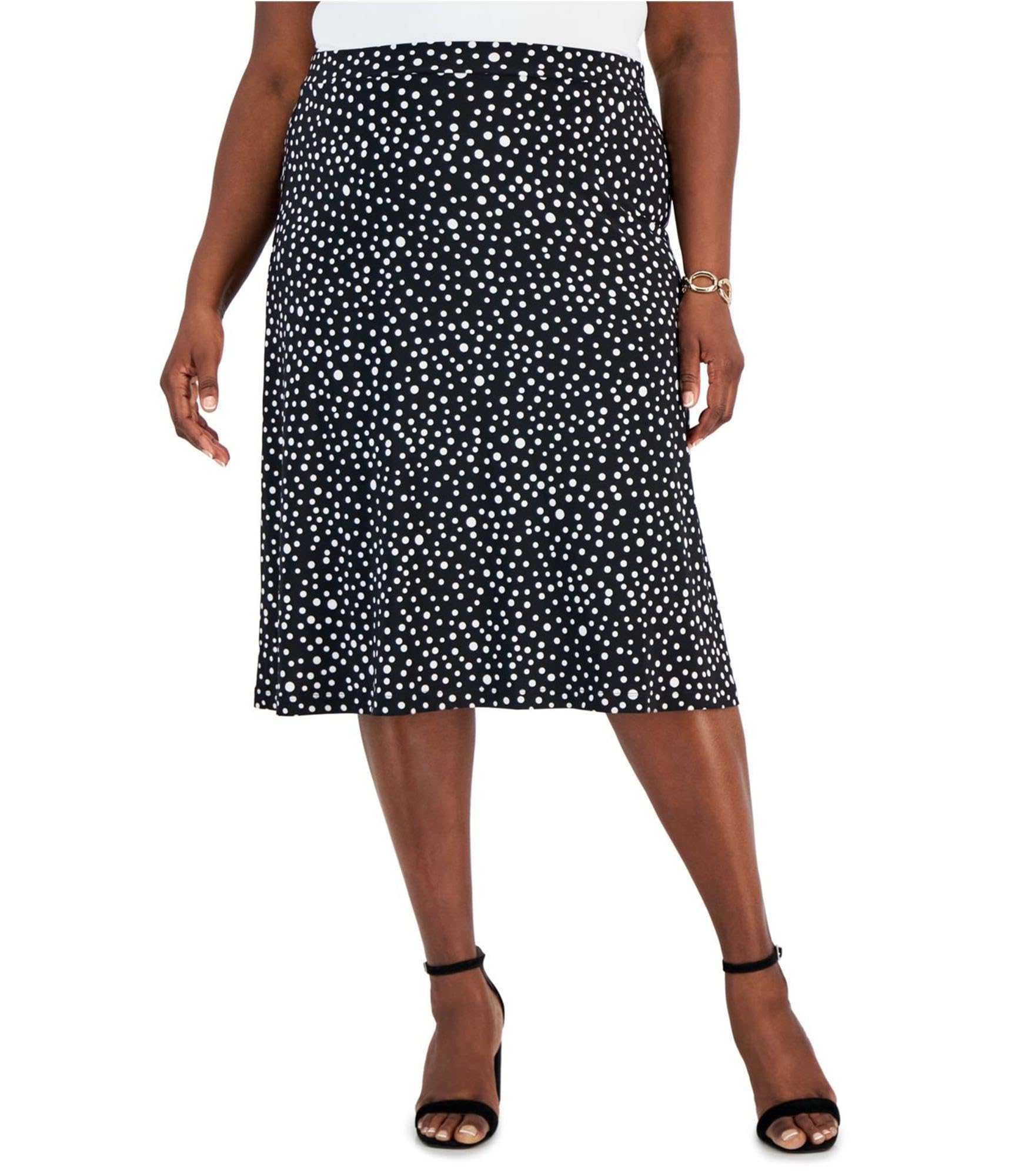 Everyday Knit Plus Size Sawyer Skirt by Kasper