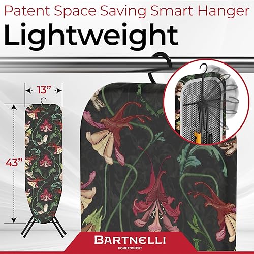 Miniatura 6 de Bartnelli 2615-43013 Tabla de planchar Patas negras con edición limitada Retro Vintage Black Top