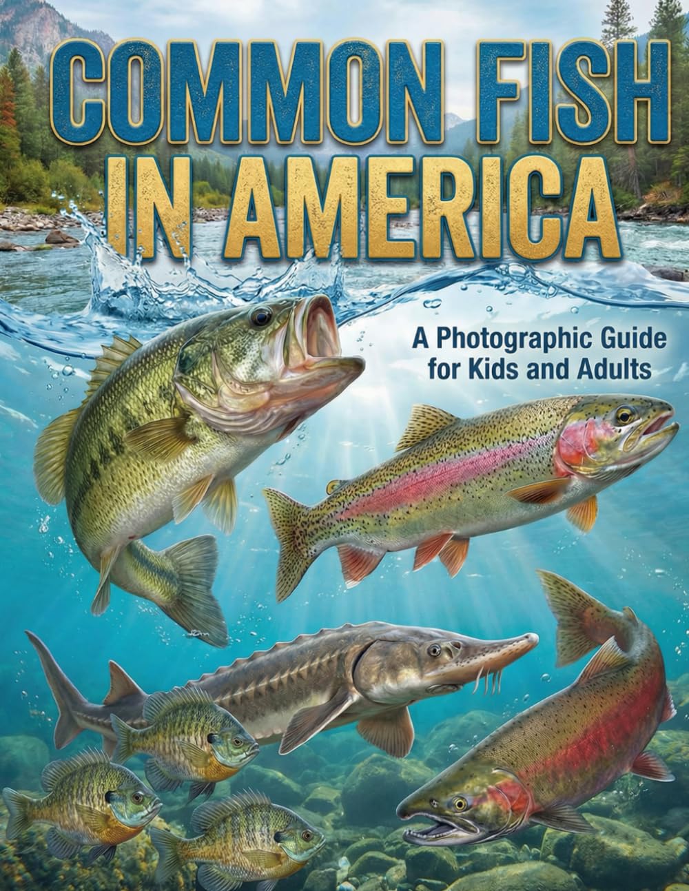 Common Fish In America: informational books for kids and adult