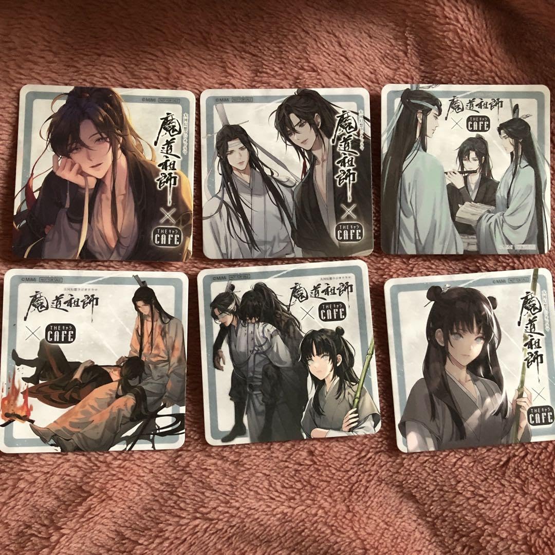 魔道祖師 ランチョンマット コースター 28枚セット 魔道祖師 THEキャラ