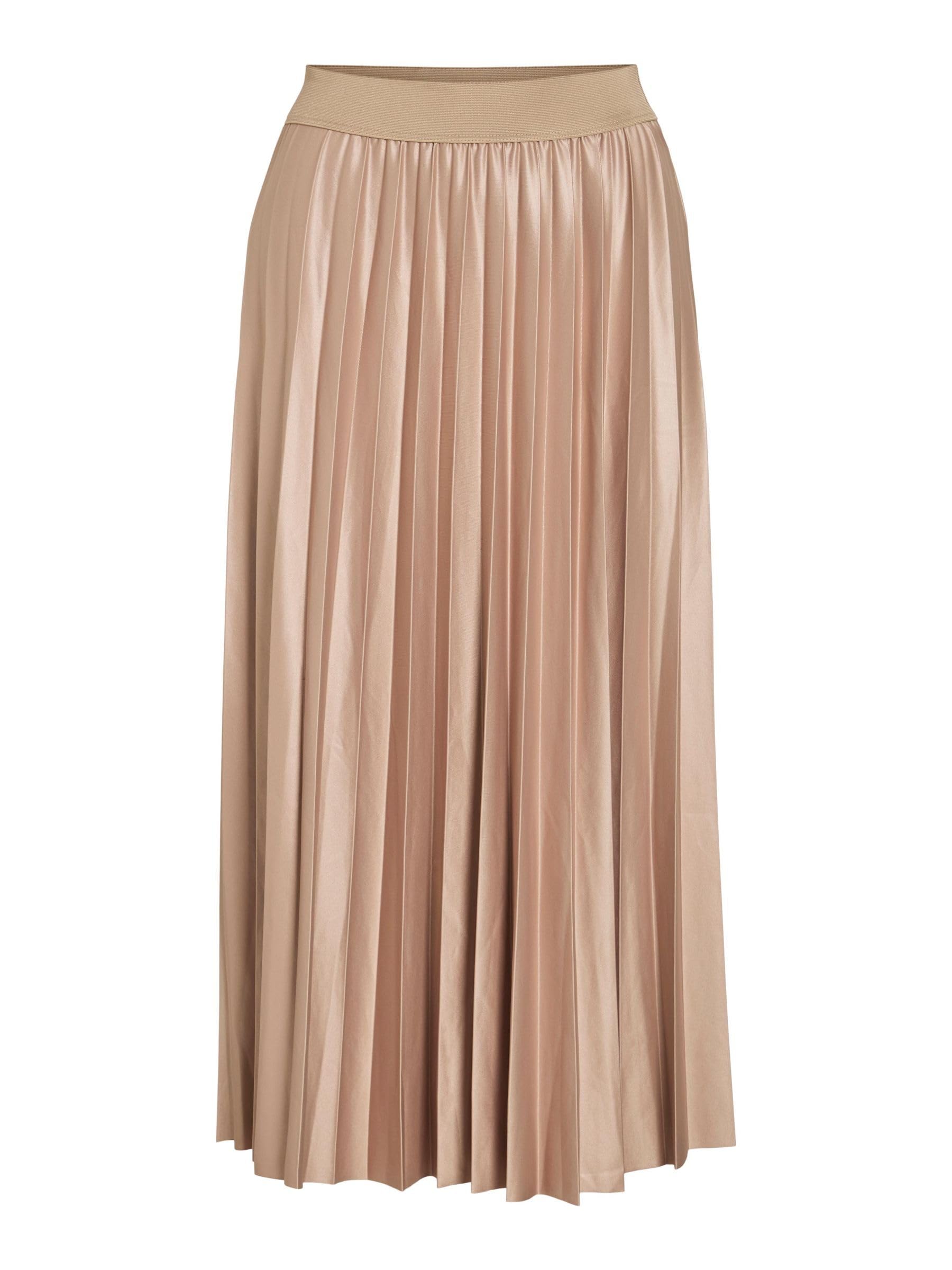 Vila Women's Sandshell Vinitban Skirt/Su - Noos Skirt,
