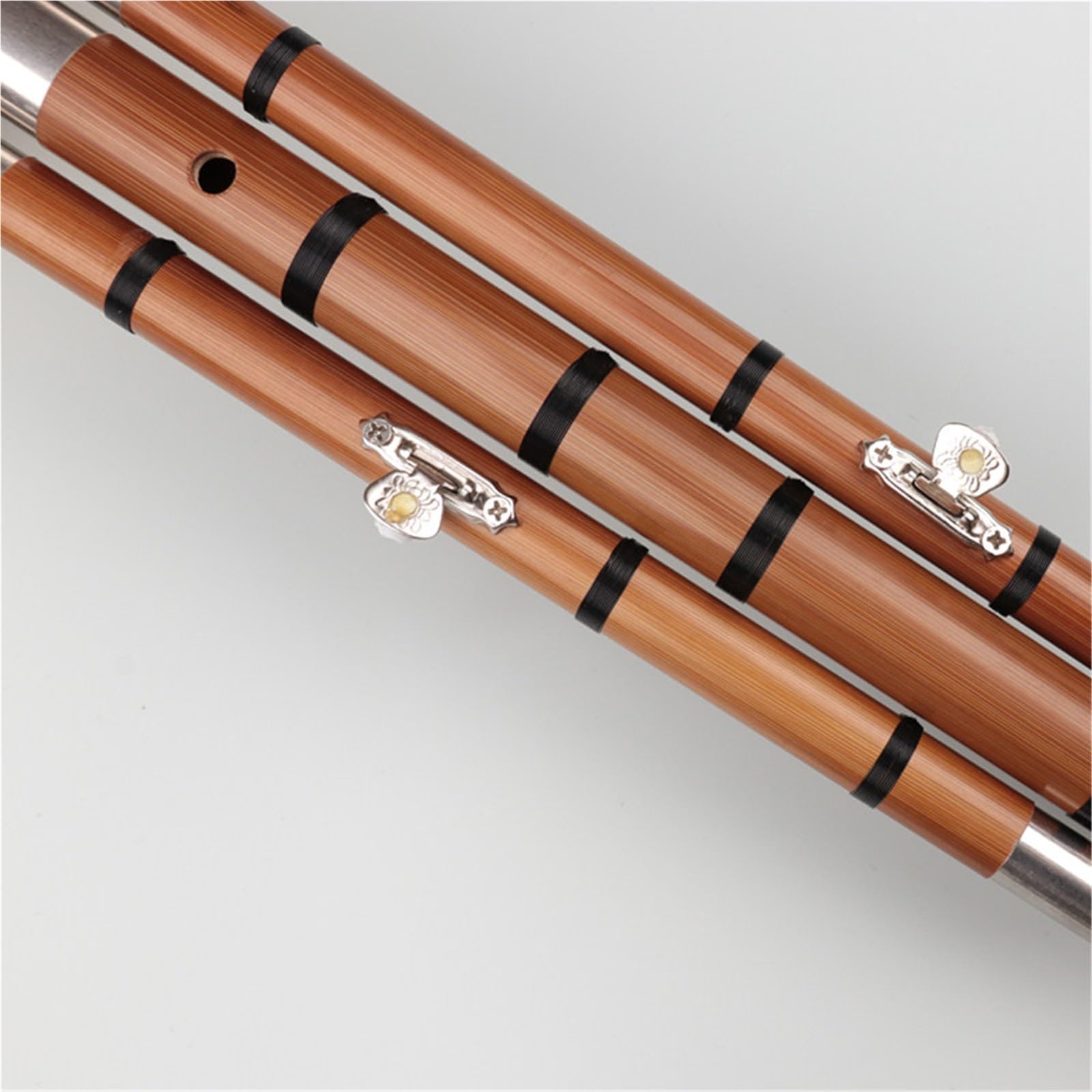 Hulusi Instrument De Performance Professionnel Hulusi (chocolat) À 9 Trous Pour Adultes