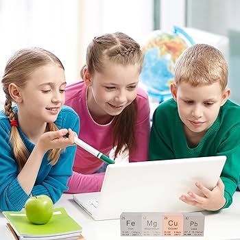 High-Precision Metal Density Cube - 99.9% Pure Element For Chemistry - Periodic Table Design For Scientific Collection, Education, & Gifting By Heavenly Metals (1", Tungsten