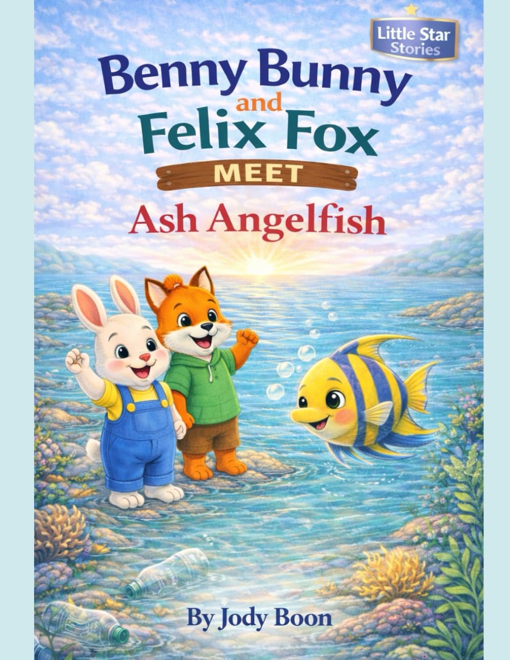 Benny Bunny and Felix Fox Meet Ash Angelfish (Little star stories)