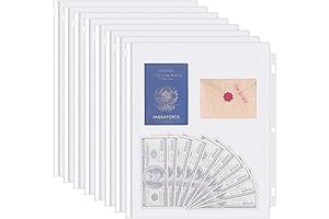 Antner Zipper Binder Pouches for 3 Ring Binders