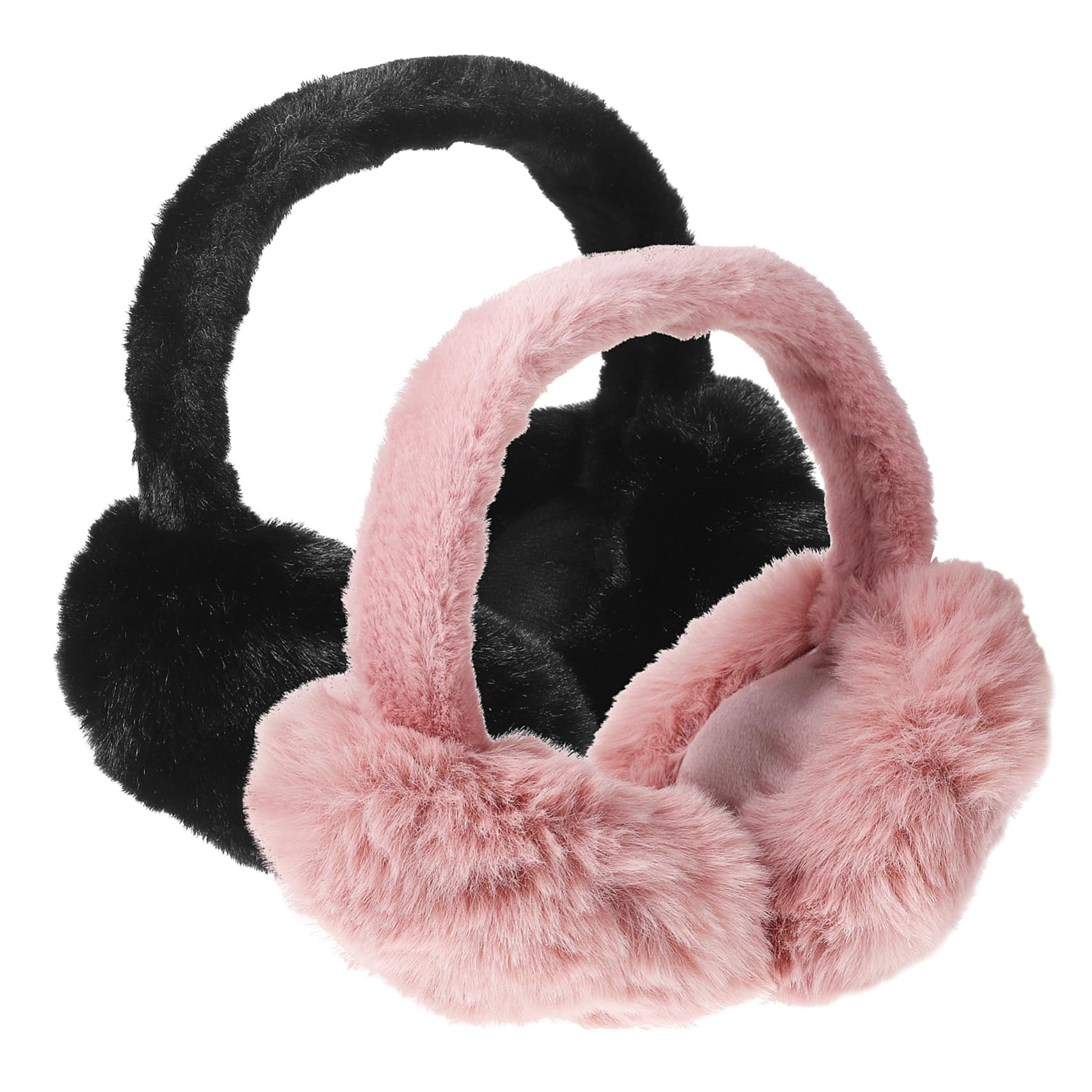 BESTYASH 8piezas Orejeras De Invierno Plegables Para Calentador De Orejas y Aislante Accesorio De Invierno y Divertido Para Esquí y Actividades