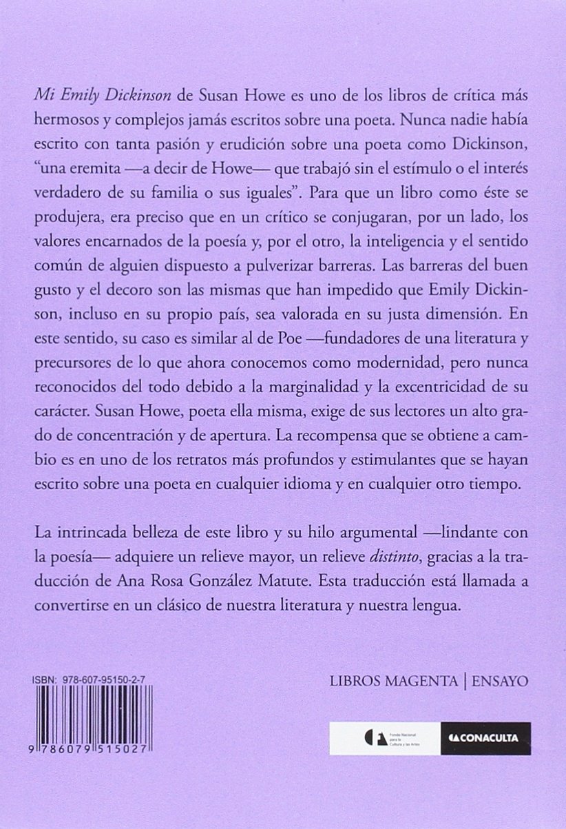Mi Emily Dickinson (ESTUDIOS Y ENSAYOS LITERARIOS)