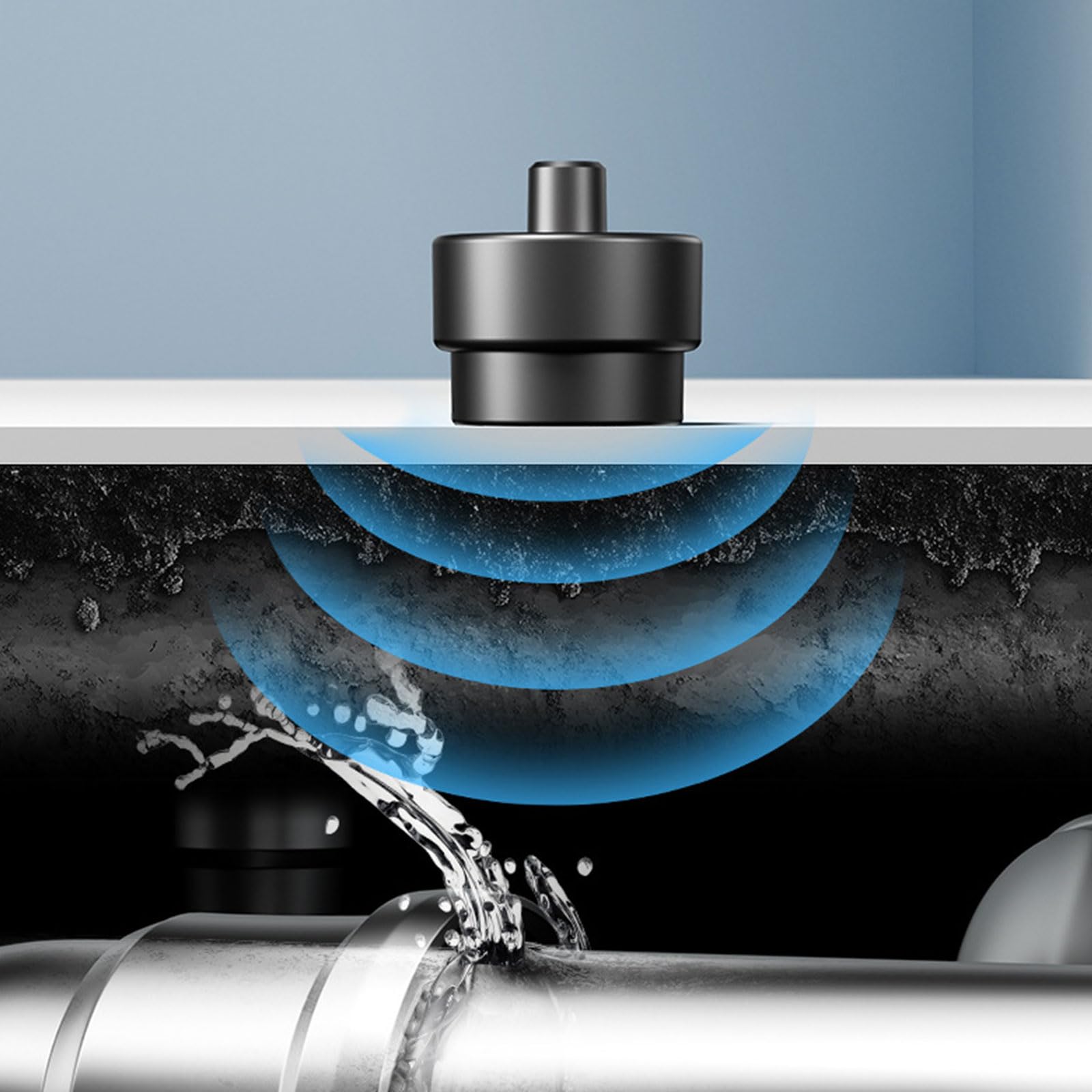 Détecteurs de fuites acoustiques polyvalents Microphones haute sensibilité Capacité réglable pour l'inspection de tuyaux muraux Systèmes de détection de fuite à plusieurs zones