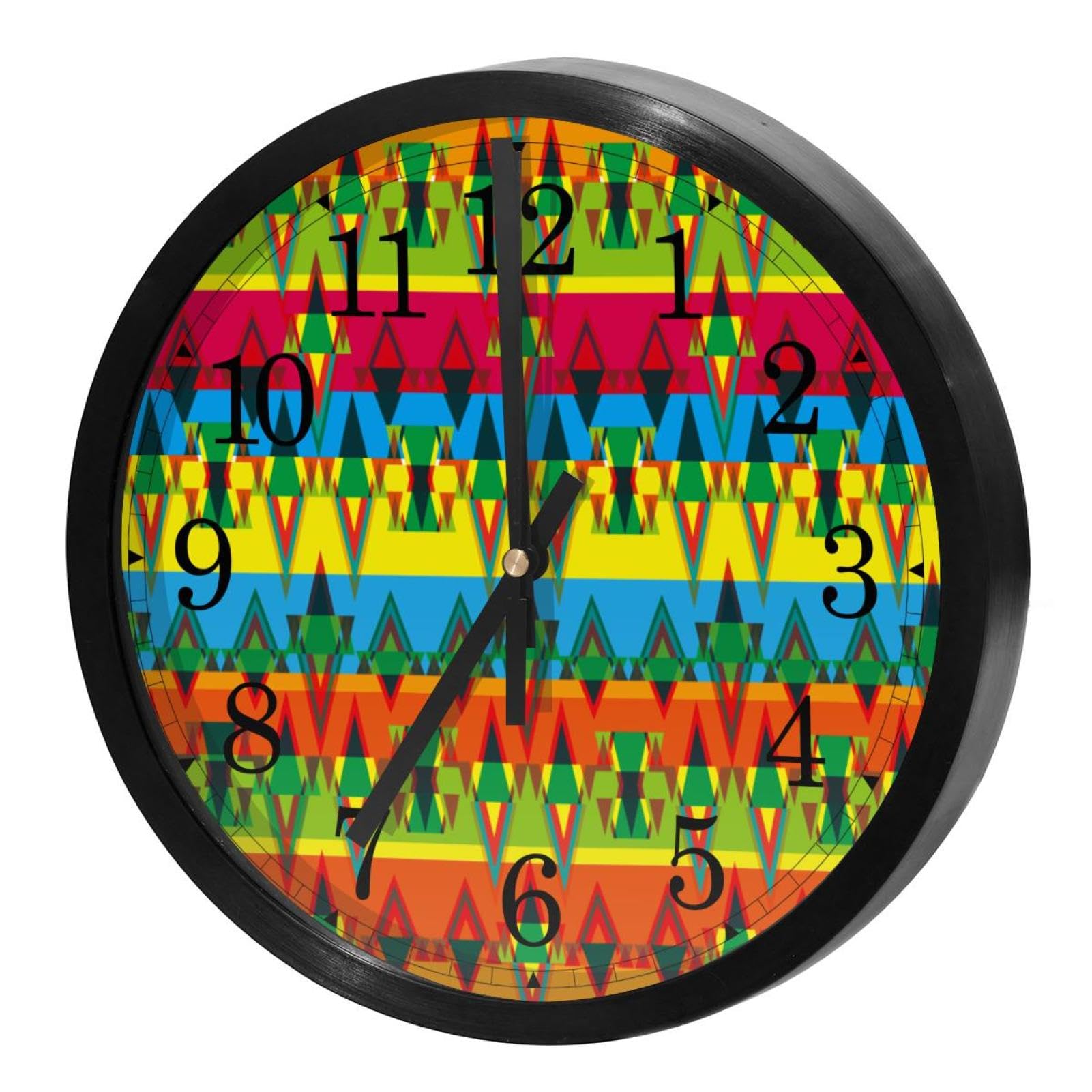 Horloge murale silencieuse à quartz sans tic-tac pour une concentration totale