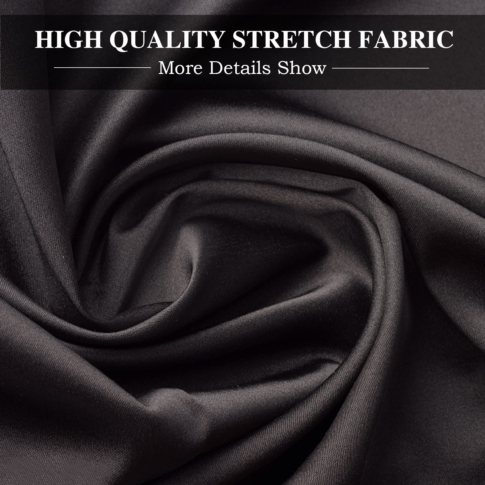 Jaotto Fodera per sedia da ufficio adulto, fodera per sedia da ufficio girevole estensibile elastica, fodera per sedia smontabile universale moderna, protezione per sedia da ufficio(,L)