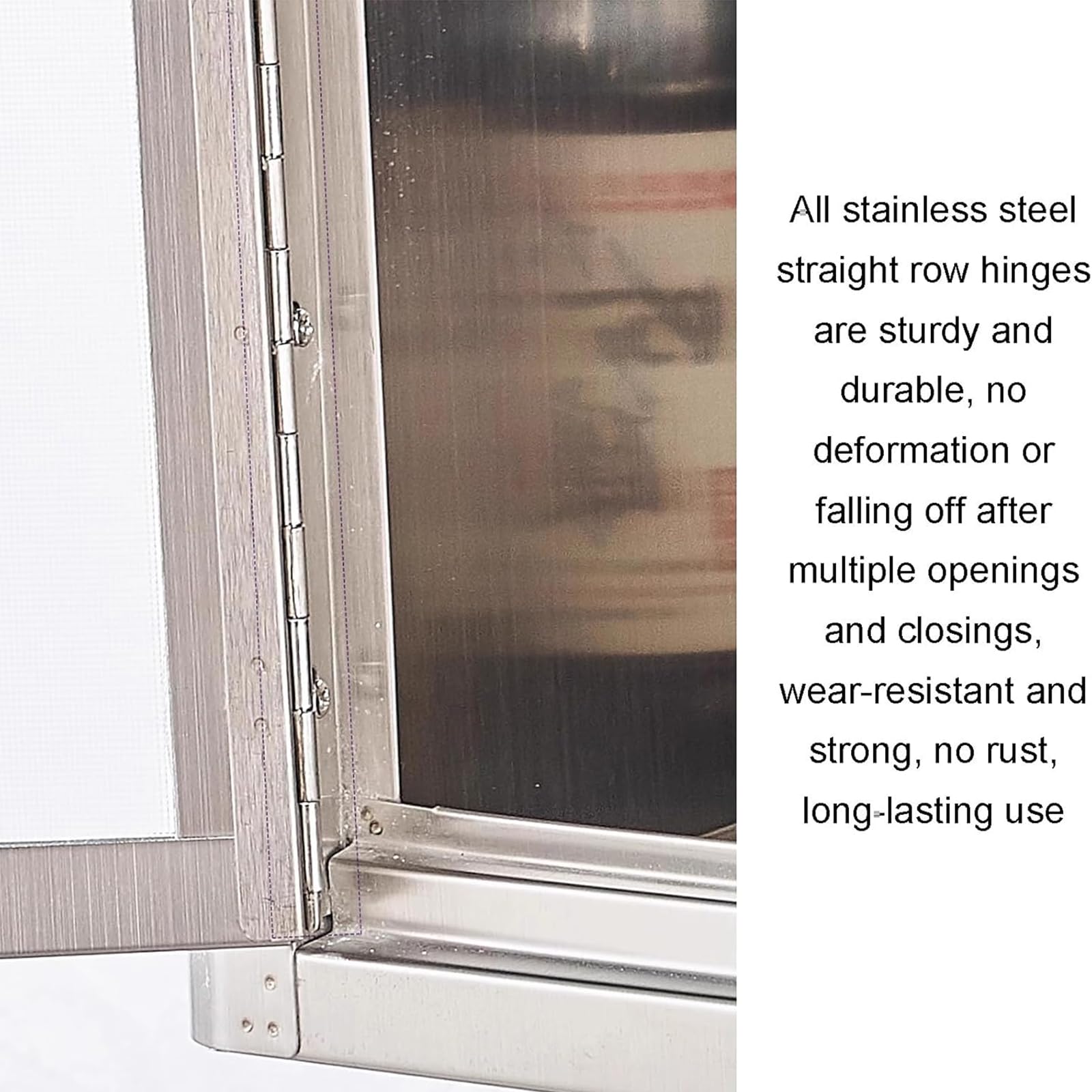 Armoire de rangement murale en acier inoxydable avec double porte et étagères amovibles – Étagère polyvalente pour cuisine, salle de bain, restaurant ou balcon