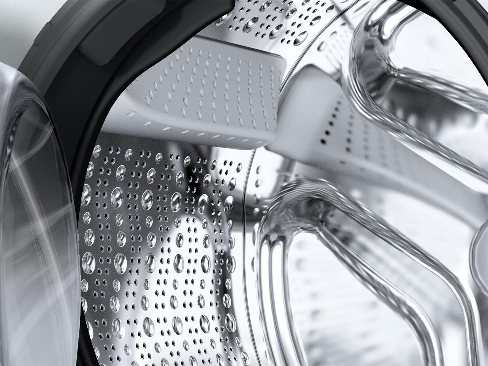 Bosch WGE02420 Série 2 Machine à laver à chargement frontal, 7 kg, 1400 tr/min, SpeedPerfect pour une économie d'énergie et d'eau, fonction de remplissage, particulièrement hygiénique, AquaStop